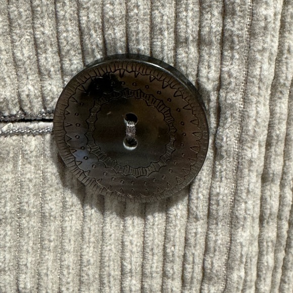 J JILL Corduroy Jacket with Velvet Trim - Picture 9 of 10